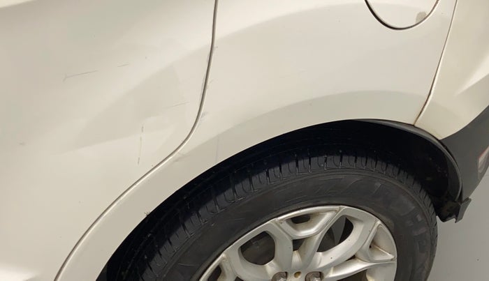 2015 Ford Ecosport 1.5 TITANIUM TI VCT AT, Petrol, Automatic, 86,705 km, Left quarter panel - Slightly dented