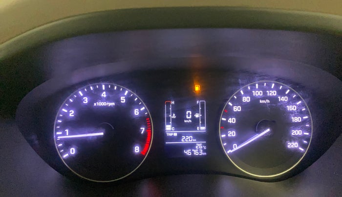 2015 Hyundai Elite i20 SPORTZ 1.2, Petrol, Manual, 47,730 km, Odometer Image