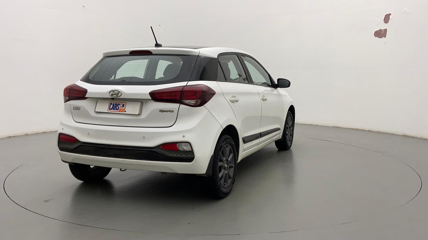 2020 Hyundai Elite i20 SPORTZ PLUS 1.2, Petrol, Manual, 32,667 km, Right Back Diagonal