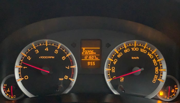 2014 Maruti Swift Dzire VXI, Petrol, Manual, 1,21,692 km, Odometer Image