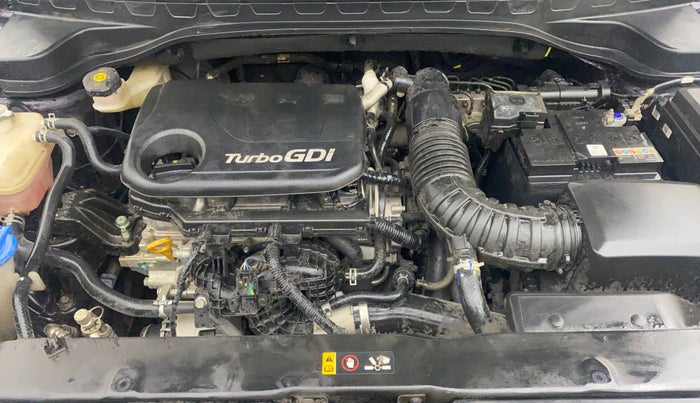 2022 KIA SONET HTK PLUS 1.0 IMT, Petrol, Manual, 24,519 km, Engine View