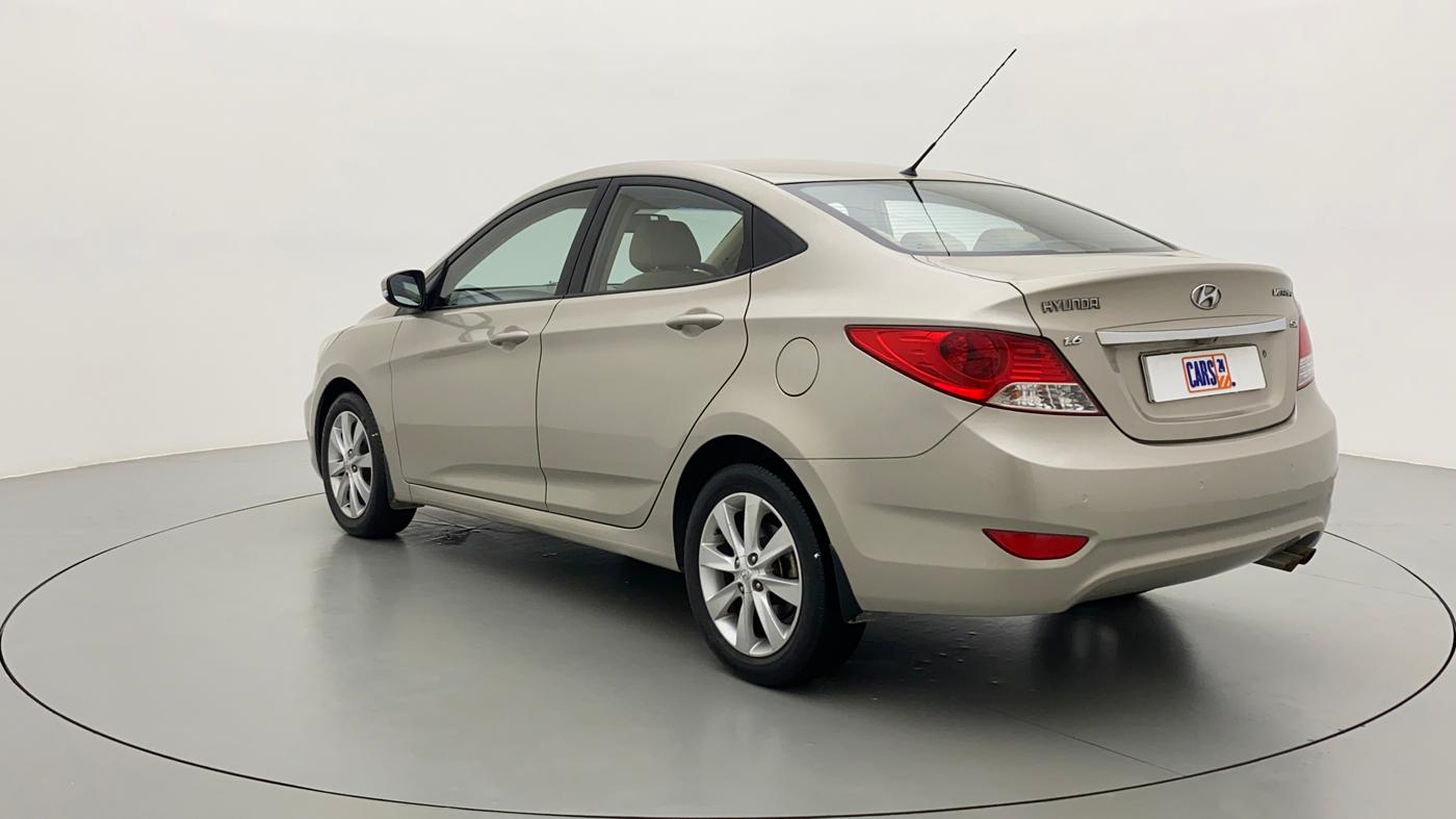 2011 Hyundai Verna FLUIDIC 1.6 SX VTVT, Petrol, Manual, 44,483 km, Left Back Diagonal