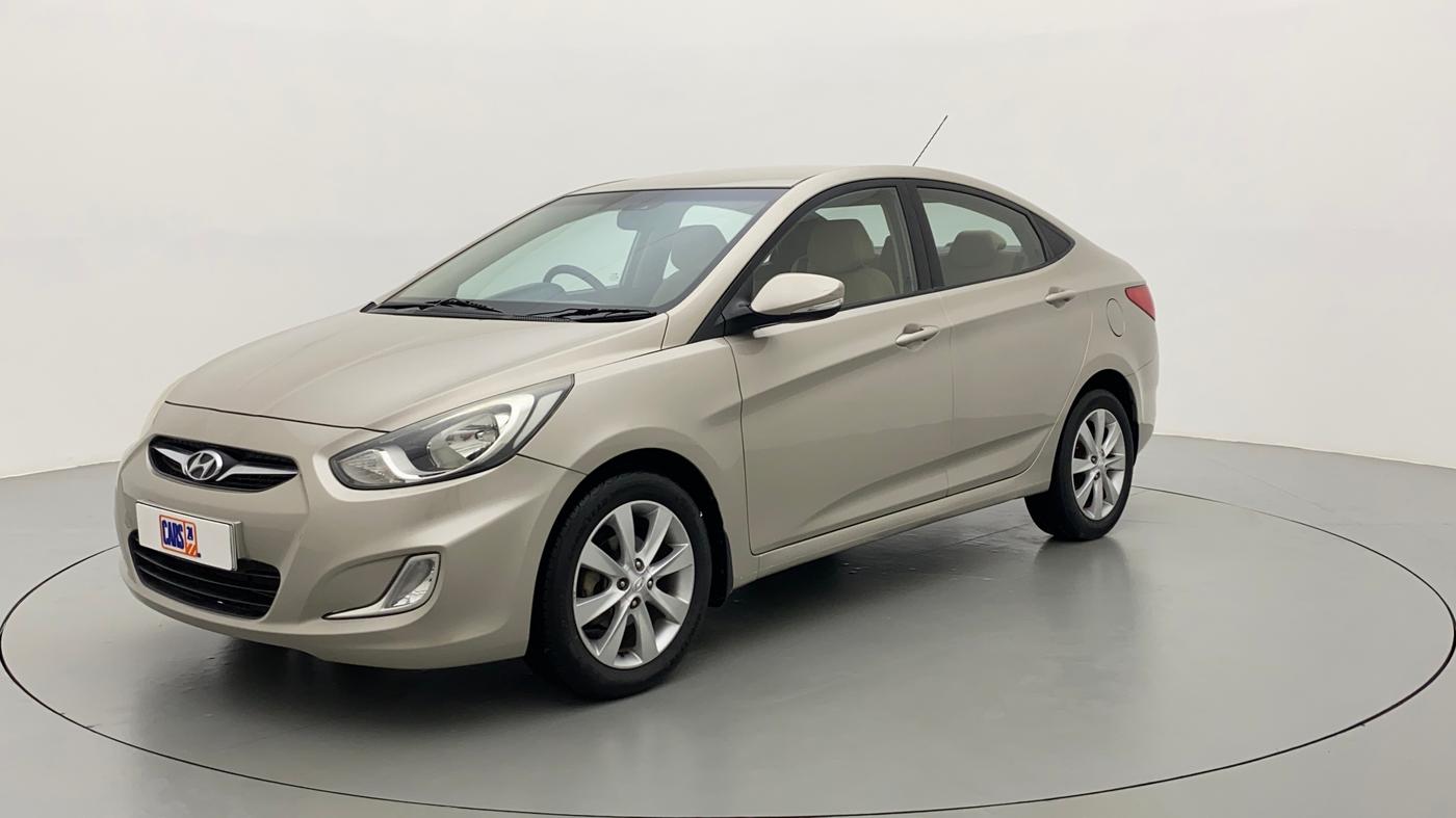 2011 Hyundai Verna FLUIDIC 1.6 SX VTVT, Petrol, Manual, 44,483 km, Left Front Diagonal