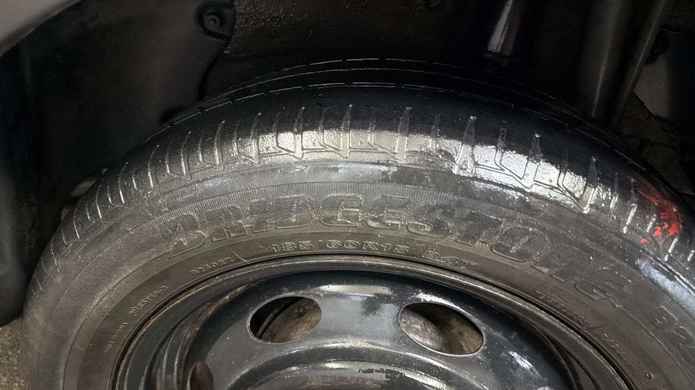 2015 Tata Zest XE PETROL, Petrol, Manual, 48,612 km, Left Rear Tyre Tread