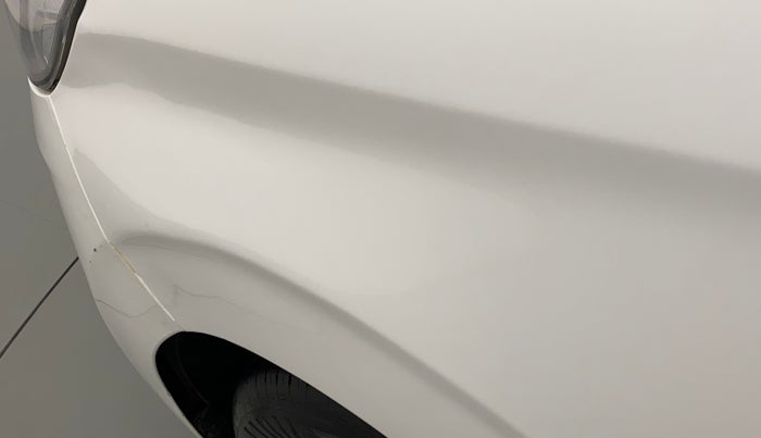 2020 Hyundai GRAND I10 NIOS SPORTZ AMT 1.2 KAPPA VTVT, Petrol, Automatic, 19,621 km, Left fender - Slightly dented