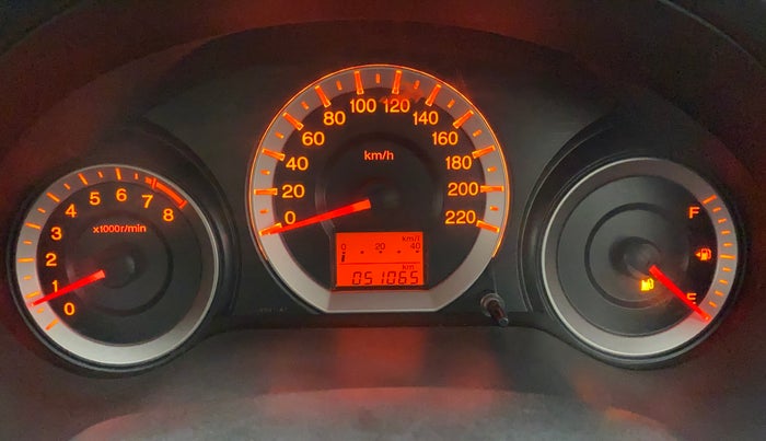 2011 Honda City 1.5L I-VTEC V MT, Petrol, Manual, 51,120 km, Odometer Image