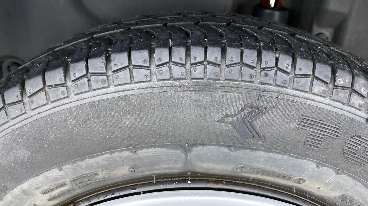 2013 Maruti Swift Dzire VXI 1.2 BS IV, Petrol, Manual, 34,933 km, Left Rear Tyre Tread