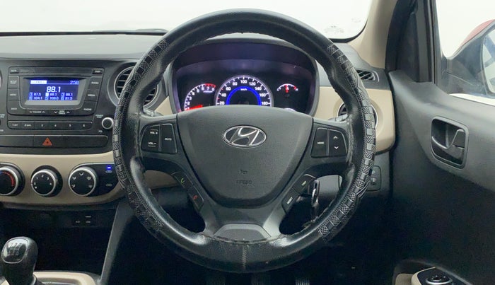 2018 Hyundai Grand i10 MAGNA 1.2 KAPPA VTVT, Petrol, Manual, 21,867 km, Steering Wheel Close Up