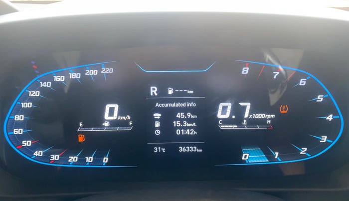 2023 Hyundai NEW I20 Sportz 1.2 IVT, Petrol, Automatic, 36,284 km, Odometer Image