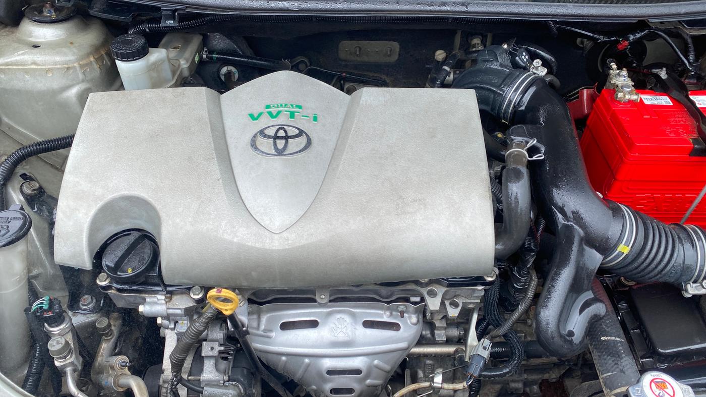 2021 Toyota YARIS J MT, Petrol, Manual, 1,41,848 km, Engine View