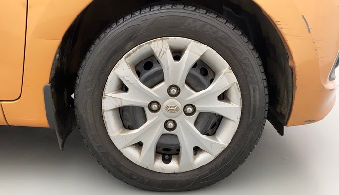 2014 Hyundai Grand i10 MAGNA 1.2 KAPPA VTVT, Petrol, Manual, 62,990 km, Right Front Wheel