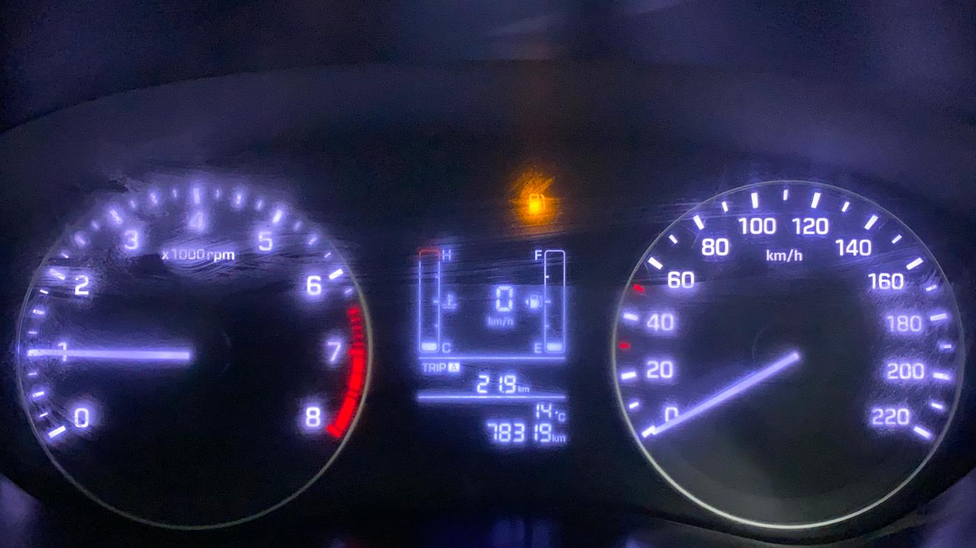 2017 Hyundai Elite i20 ASTA 1.2, Petrol, Manual, 78,546 km, Odometer Image