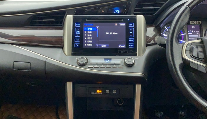 2018 Toyota Innova Crysta 2.4 VX 7 STR, Diesel, Manual, 72,099 km, Air Conditioner