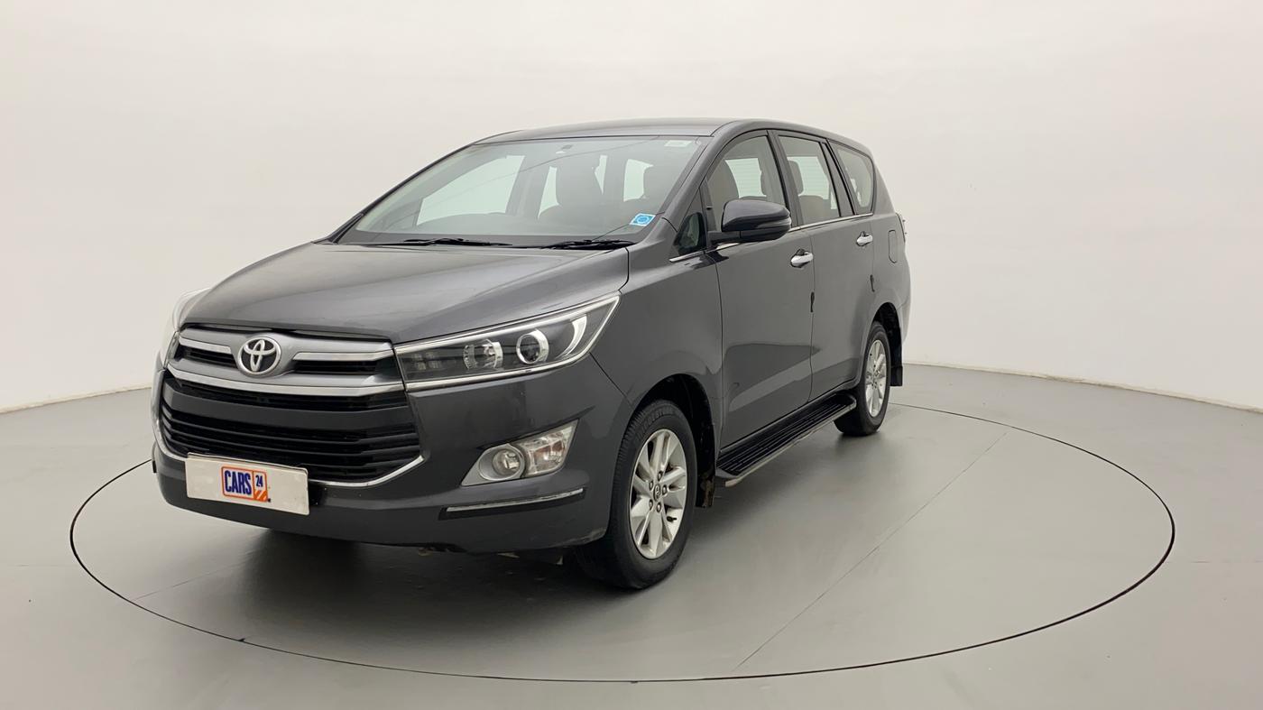 2018 Toyota Innova Crysta 2.4 VX 7 STR, Diesel, Manual, 72,099 km, Left Front Diagonal