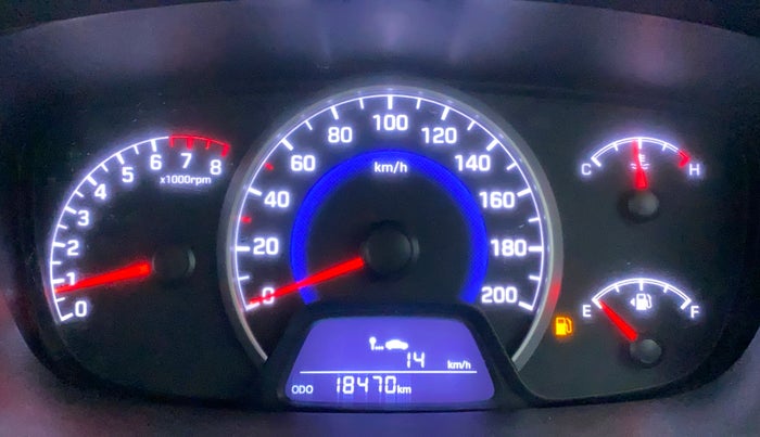 2017 Hyundai Grand i10 MAGNA 1.2 KAPPA VTVT, Petrol, Manual, 18,470 km, Odometer Image
