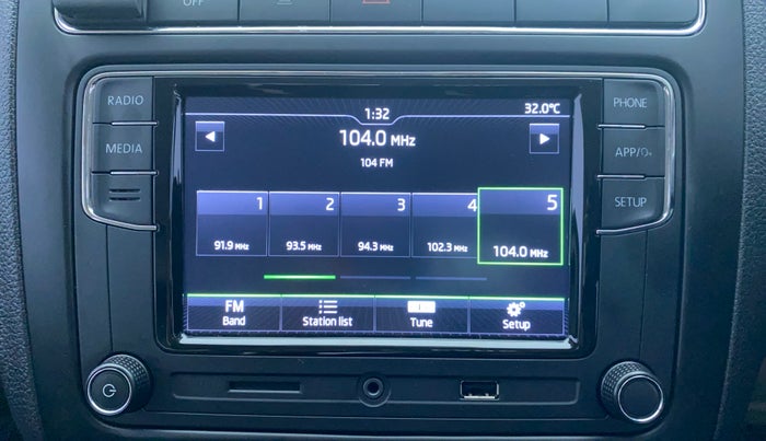 2021 Skoda Rapid AMBITION AT TSI, Petrol, Automatic, 20,450 km, Infotainment System
