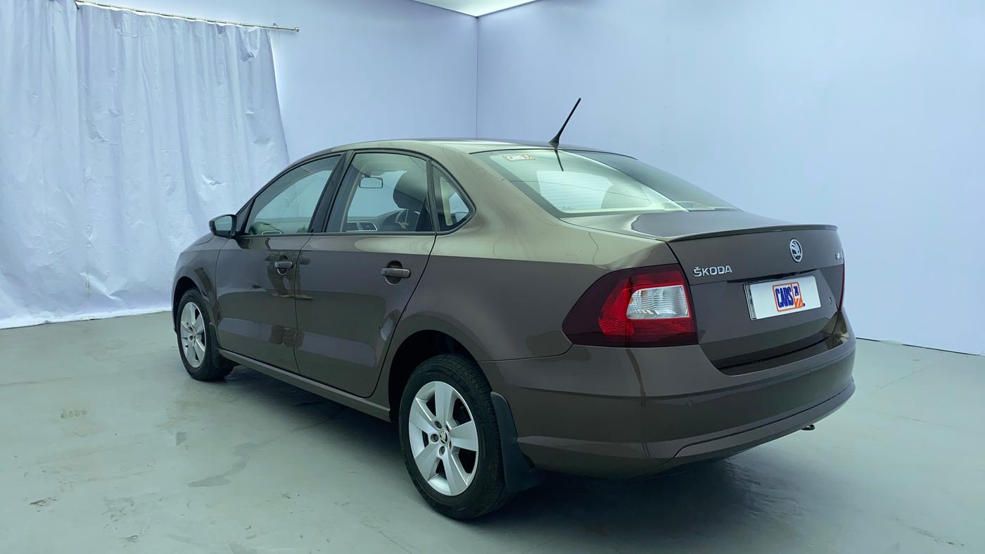 2021 Skoda Rapid AMBITION AT TSI, Petrol, Automatic, 20,450 km, Left Back Diagonal