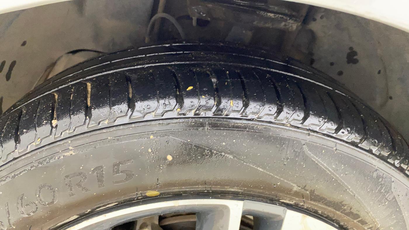 2017 Tata TIGOR XZ (O) PETROL, Petrol, Manual, 60,831 km, Left Front Tyre Tread