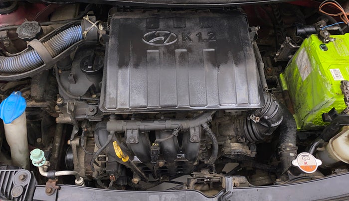 2014 Hyundai Grand i10 ASTA 1.2 KAPPA VTVT, Petrol, Manual, 1,14,993 km, Engine View