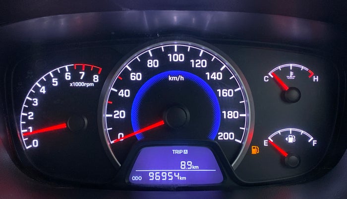 2015 Hyundai Grand i10 SPORTZ 1.2 KAPPA VTVT, Petrol, Manual, 96,954 km, Odometer Image