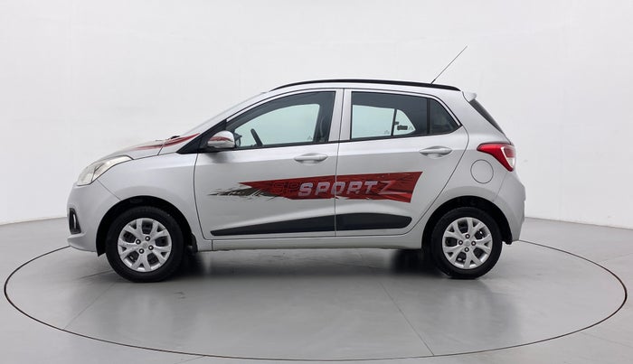 2015 Hyundai Grand i10 SPORTZ 1.2 KAPPA VTVT, Petrol, Manual, 96,954 km, Left Side