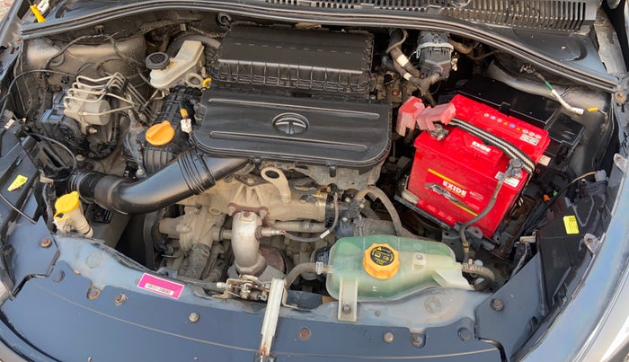 2022 Tata TIGOR XZ PLUS CNG, CNG, Manual, 55,761 km, Engine View - Left