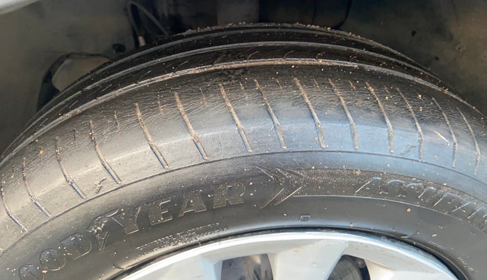 2022 Tata TIGOR XZ PLUS CNG, CNG, Manual, 55,761 km, Left Front Tyre Tread
