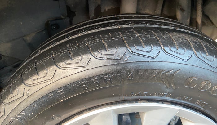 2022 Tata TIGOR XZ PLUS CNG, CNG, Manual, 55,761 km, Left Rear Tyre Tread
