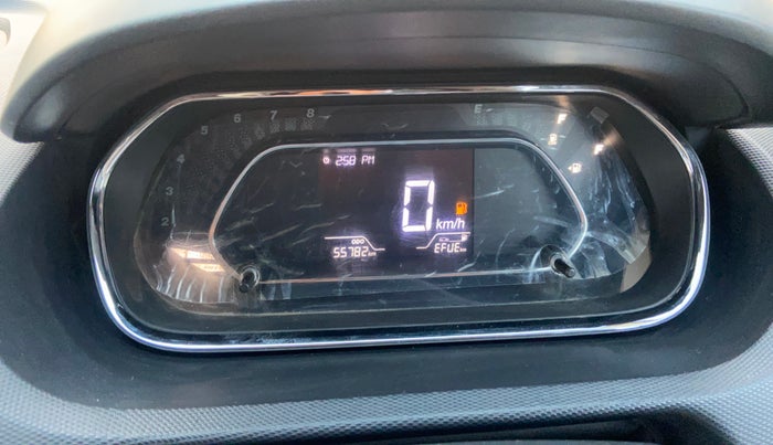 2022 Tata TIGOR XZ PLUS CNG, CNG, Manual, 55,761 km, Odometer Image