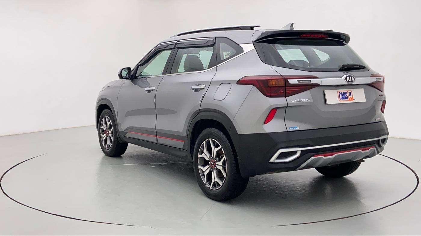 2019 KIA SELTOS GTX+ 1.4 MT, Petrol, Manual, 5,931 km, Left Back Diagonal