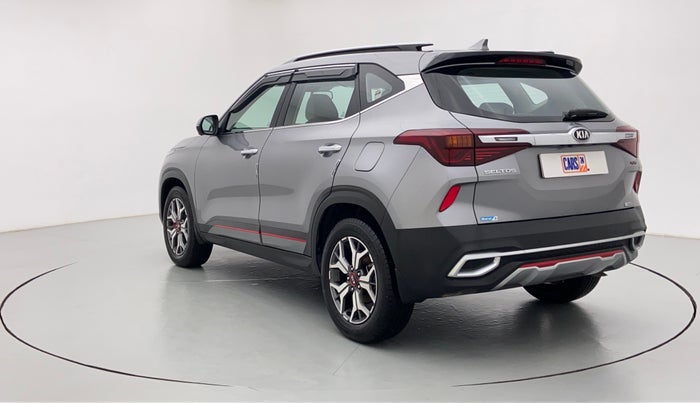 2019 KIA SELTOS GTX+ 1.4 MT, Petrol, Manual, 5,931 km, Left Back Diagonal