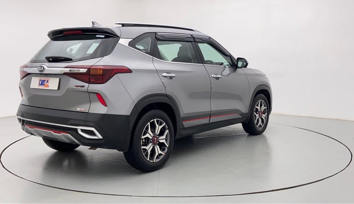 2019 KIA SELTOS GTX+ 1.4 MT, Petrol, Manual, 5,931 km, Right Back Diagonal