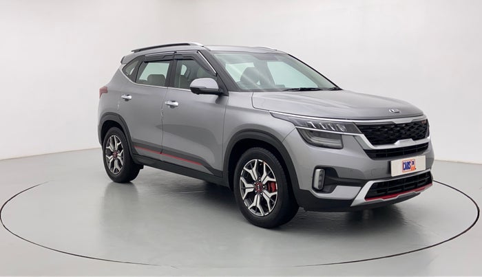 2019 KIA SELTOS GTX+ 1.4 MT, Petrol, Manual, 5,931 km, Right Front Diagonal