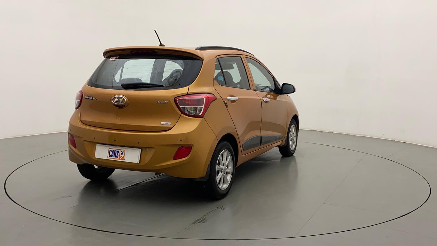 2014 Hyundai Grand i10 ASTA 1.2 KAPPA VTVT, Petrol, Manual, 46,511 km, Right Back Diagonal