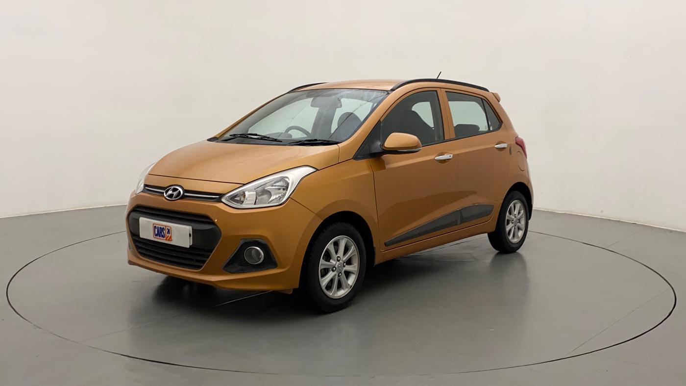 2014 Hyundai Grand i10 ASTA 1.2 KAPPA VTVT, Petrol, Manual, 46,511 km, Left Front Diagonal