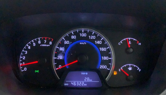 2014 Hyundai Grand i10 ASTA 1.2 KAPPA VTVT, Petrol, Manual, 46,511 km, Odometer Image