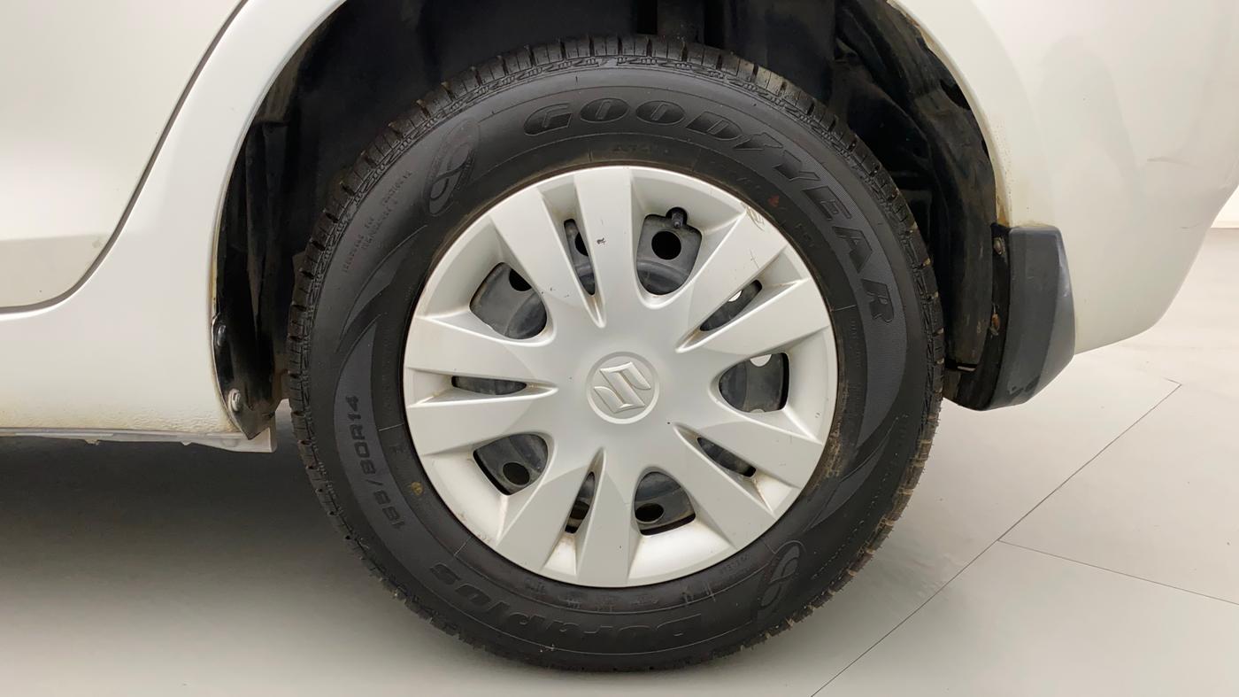 2013 Maruti Swift Dzire VXI, Petrol, Manual, 55,633 km, Left Rear Wheel