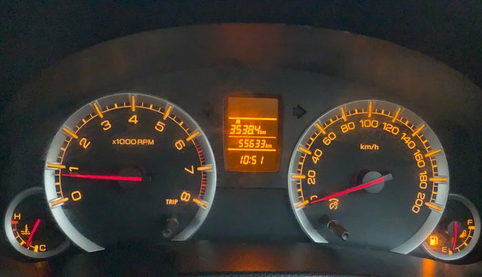 2013 Maruti Swift Dzire VXI, Petrol, Manual, 55,633 km, Odometer Image