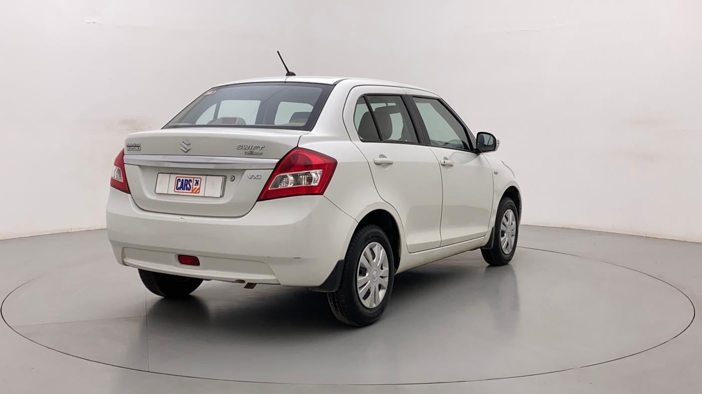 2013 Maruti Swift Dzire VXI, Petrol, Manual, 55,633 km, Right Back Diagonal