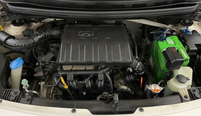 2017 Hyundai Grand i10 SPORTZ (O) AT 1.2 KAPPA VTVT, Petrol, Automatic, 24,817 km, Engine View