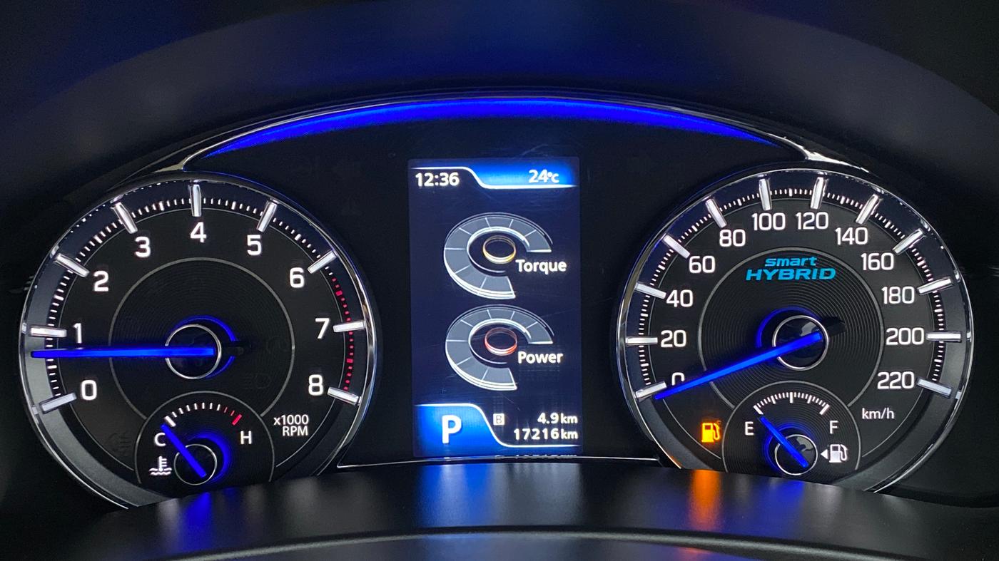 2020 Maruti Ciaz DELTA AT 1.5 SHVS PETROL, Petrol, Automatic, 17,468 km, Odometer Image