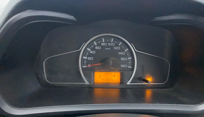 2021 Maruti Alto LXI OPT CNG, CNG, Manual, 93,349 km, Odometer Image