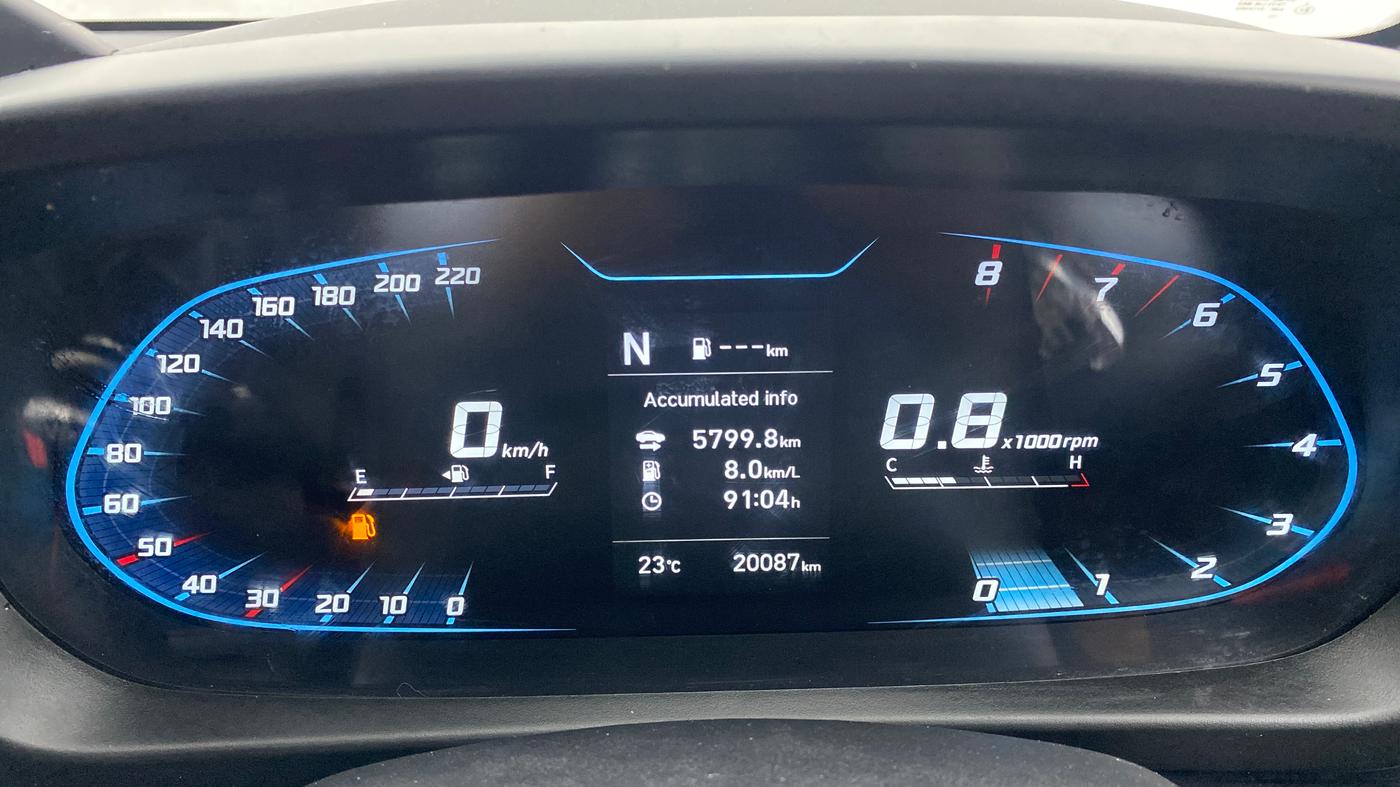 2022 Hyundai NEW I20 N LINE N6 1.0 TURBO GDI IMT, Petrol, Manual, 20,086 km, Odometer Image
