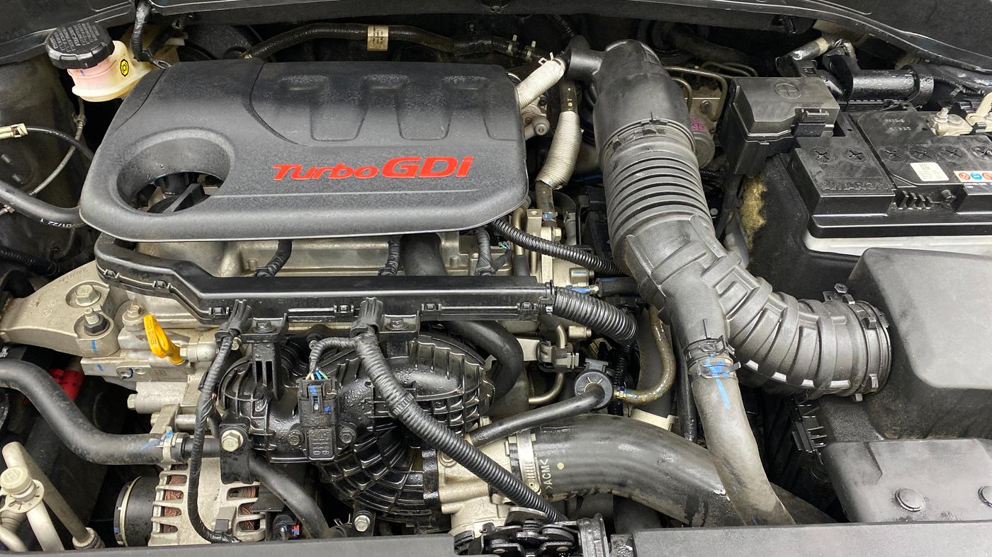 2022 Hyundai NEW I20 N LINE N6 1.0 TURBO GDI IMT, Petrol, Manual, 20,086 km, Engine View