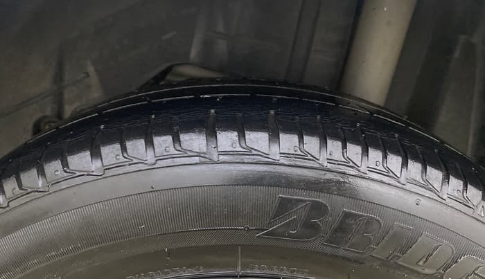 2017 Ford Figo Aspire TREND 1.2 PETROL, Petrol, Manual, 66,632 km, Left Rear Tyre Tread
