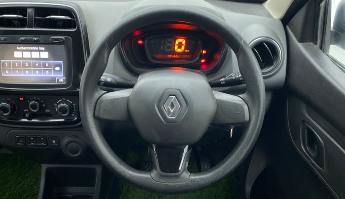 2018 Renault Kwid RXT 0.8, Petrol, Manual, 49,162 km, Steering Wheel Close Up