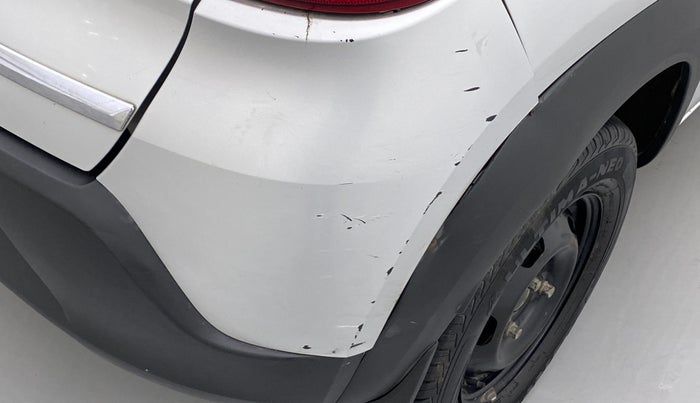 2018 Renault Kwid RXT 0.8, Petrol, Manual, 49,162 km, Rear bumper - Minor scratches