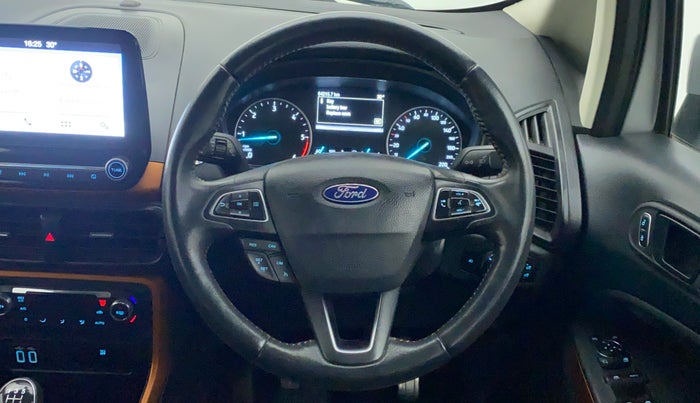 2018 Ford Ecosport TITANIUM 1.5L SPORTS(SUNROOF) DIESEL, Diesel, Manual, 64,215 km, Steering Wheel Close Up