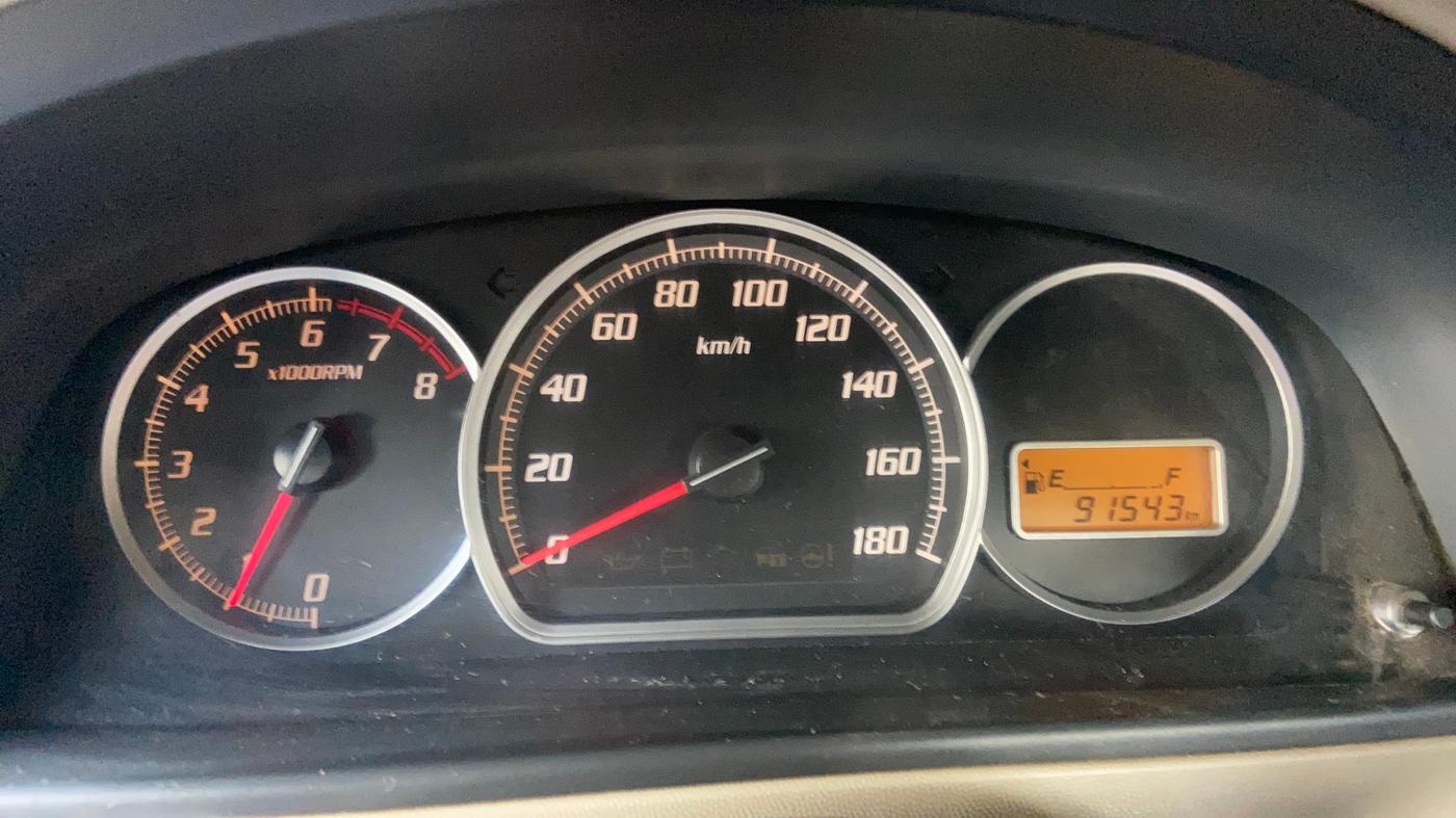 2012 Maruti Zen Estilo VXI, Petrol, Manual, 91,525 km, Odometer Image