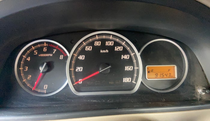 2012 Maruti Zen Estilo VXI, Petrol, Manual, 91,525 km, Odometer Image